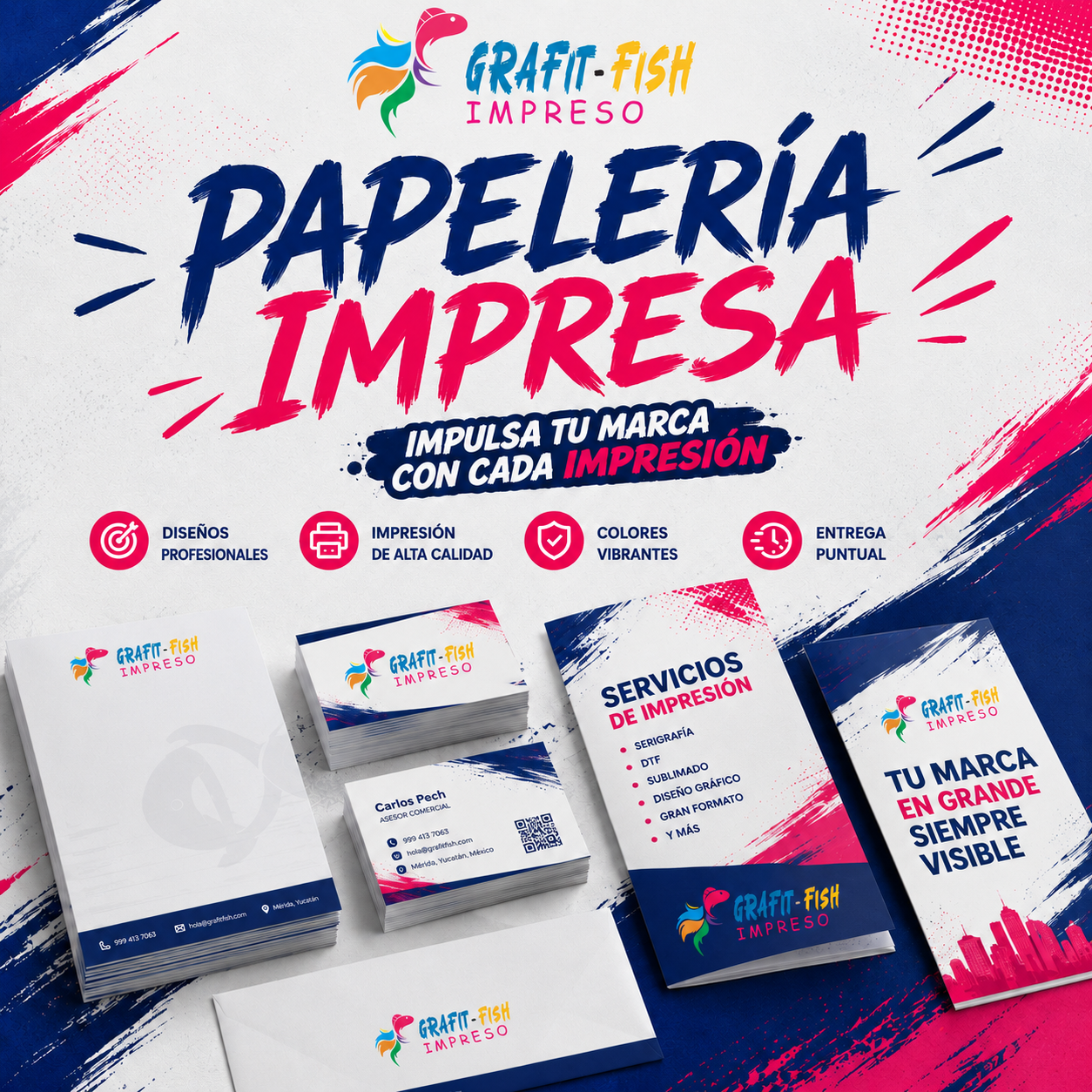 Impresión de papelería